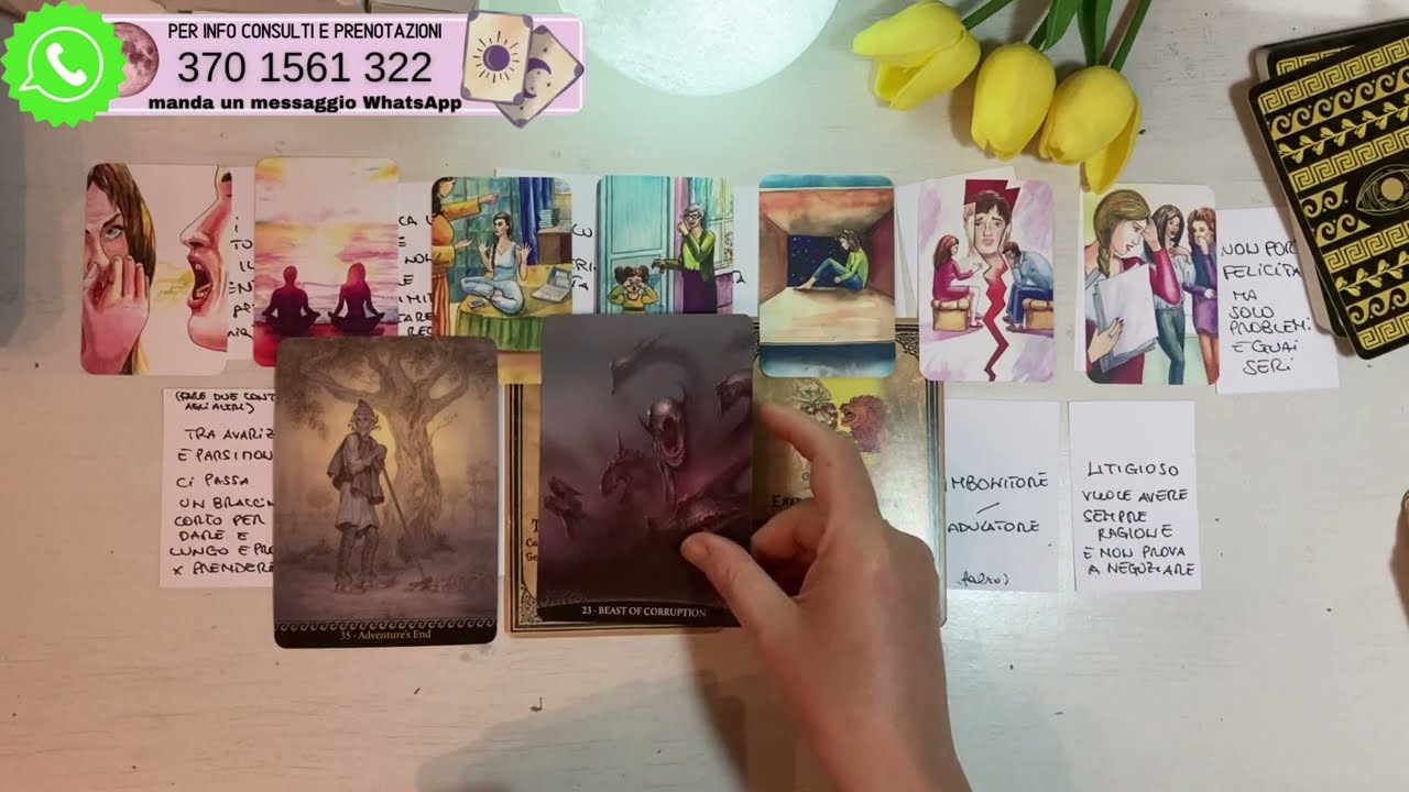 il KARMA non DIMENTICA! tutto quello ke accadrà alla persona ke stai pensando x tutto il male fatto