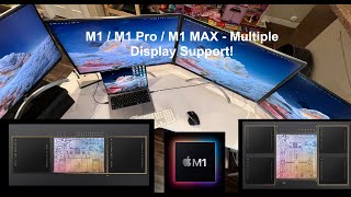 M1 / M1 Pro / M1 Max - Multiple Display Support - Docking Station