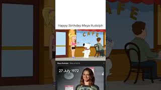 Happy Birthday Maya Rudolph
