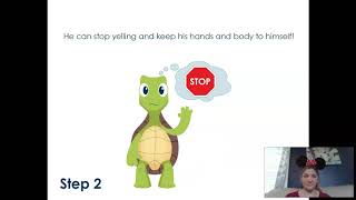 "Tucker Turtle Takes Time to Tuck and Think."