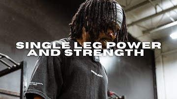 MAX EFFORT LOWER BODY WORKOUT | Single Leg Strength and Power for Athletes