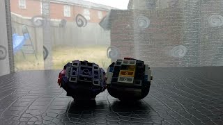 Lego Beyblade Review 5: Variant Lucifer and First Uranus.