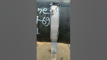 8" pipe line peel test