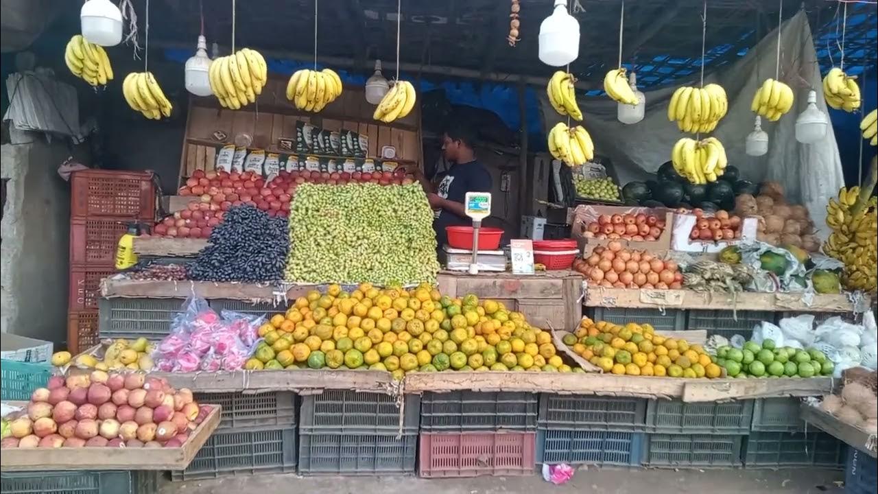 Bhubaneswar Big Fruit Market Odisha 1.. number Market YouTube