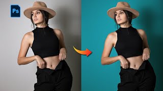 How to Change Background Color in Photoshop | Photoshop Tutorial