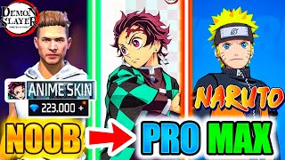 2023👉*DEMON SLAYER*🔥200.000💎NEW Free Fire NOOB TO PRO