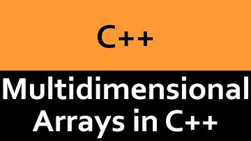 Multidimensional Arrays in C++