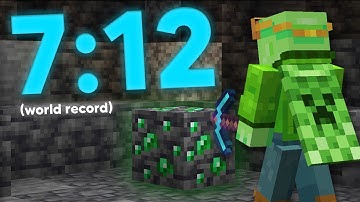 [WR] Deepslate Emerald Ore in 7:12