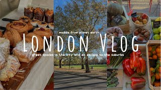 A week in my life living and working in London in my 20's: autumn walks, winter lodge, shops &deli's