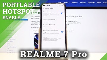 How to Enable Portable Hotspot in REALME 7 Pro – Wi-Fi Connection