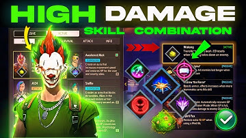 HIGH DAMAGE NEW COMBINATION | Best Character Skill For Br Rank | Skill Combination