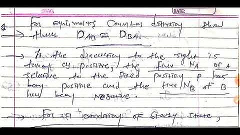 MT-1_ DIFFUSIVITY A & B DERIVATION DAB= DBA.