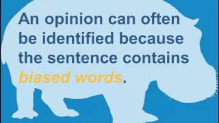 Fact or Opinion Video