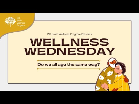 Wellness Wednesday May 2023: Do We All Age the Same Way?