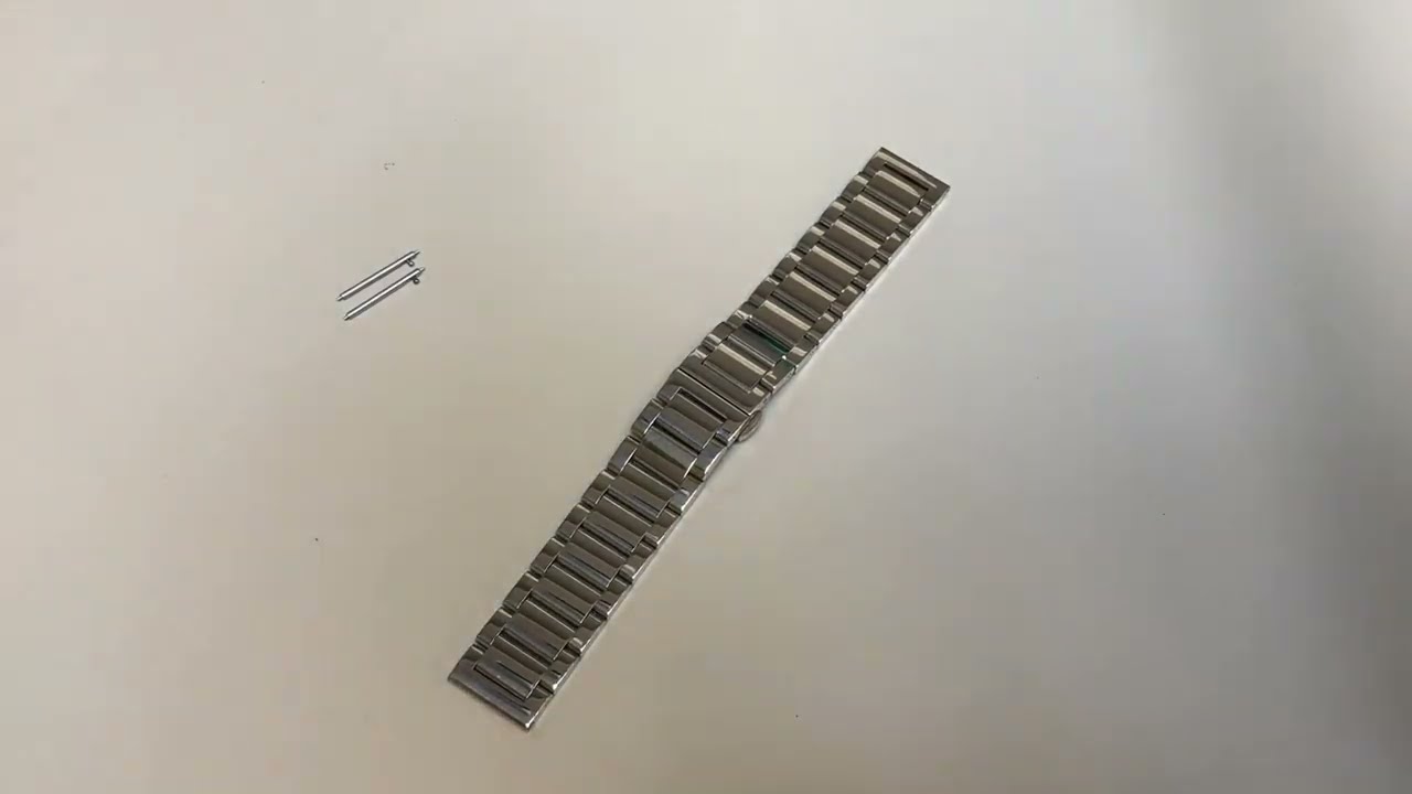 Premium Metal Bracelet Stainless Steel Replacement Watch Band Strap Push Butterfly Clasp 5010