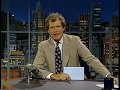 9/6/1990 Late Night with David Letterman - Full Episode - Carrie Fisher, Ken Griffey Jr.