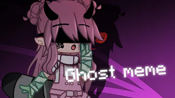 Ghost meme // Afterlife smp \\ Gacha club // Enigma Lizzie // ⚠️ FLASH WARNING⚠️