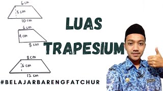 CARA MENGHITUNG LUAS TRAPESIUM | MATEMATIKA SD SMP