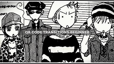 QR codes transitions for beginners