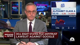 DOJ and eight states file antitrust lawsuit against Google