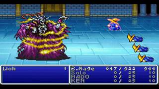 FF1: BM Solo Elemental Fiend Rematches in Chaos Shrine