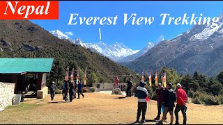 Everest View Trekking in Nepal || Short Everest Trekking || Easy Trek in Nepal
