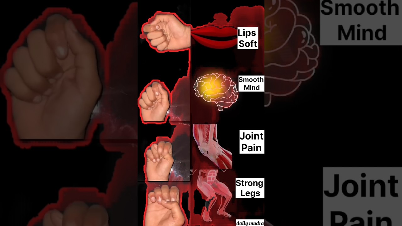 powerful mudra #lips #soft #smooth #mind #jointpain #strong #lego #mind #mudra #yoga #shorts #viral