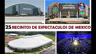 25 Mejores Recintos de Espectáculos de Mexico 2021  IMPRESIONANTES !!