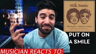 Musician Reacts To Bruno Mars, Anderson Paak, Silk Sonic - Put On A Smile