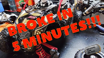 Why did this Axial Yeti Jr. Can-Am break so quick?