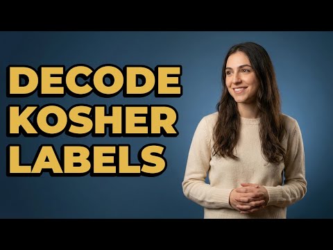 What Do Kosher Symbols On Food Labels Mean