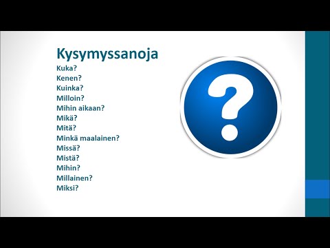 Video: Mitä sana valtuutettu todennäköisimmin tarkoittaa?