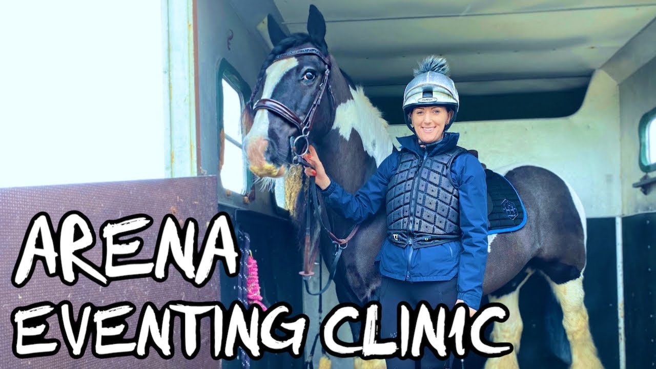 ARENA EVENTING CLINIC | Pre Season Training | Riding Remington Vlog