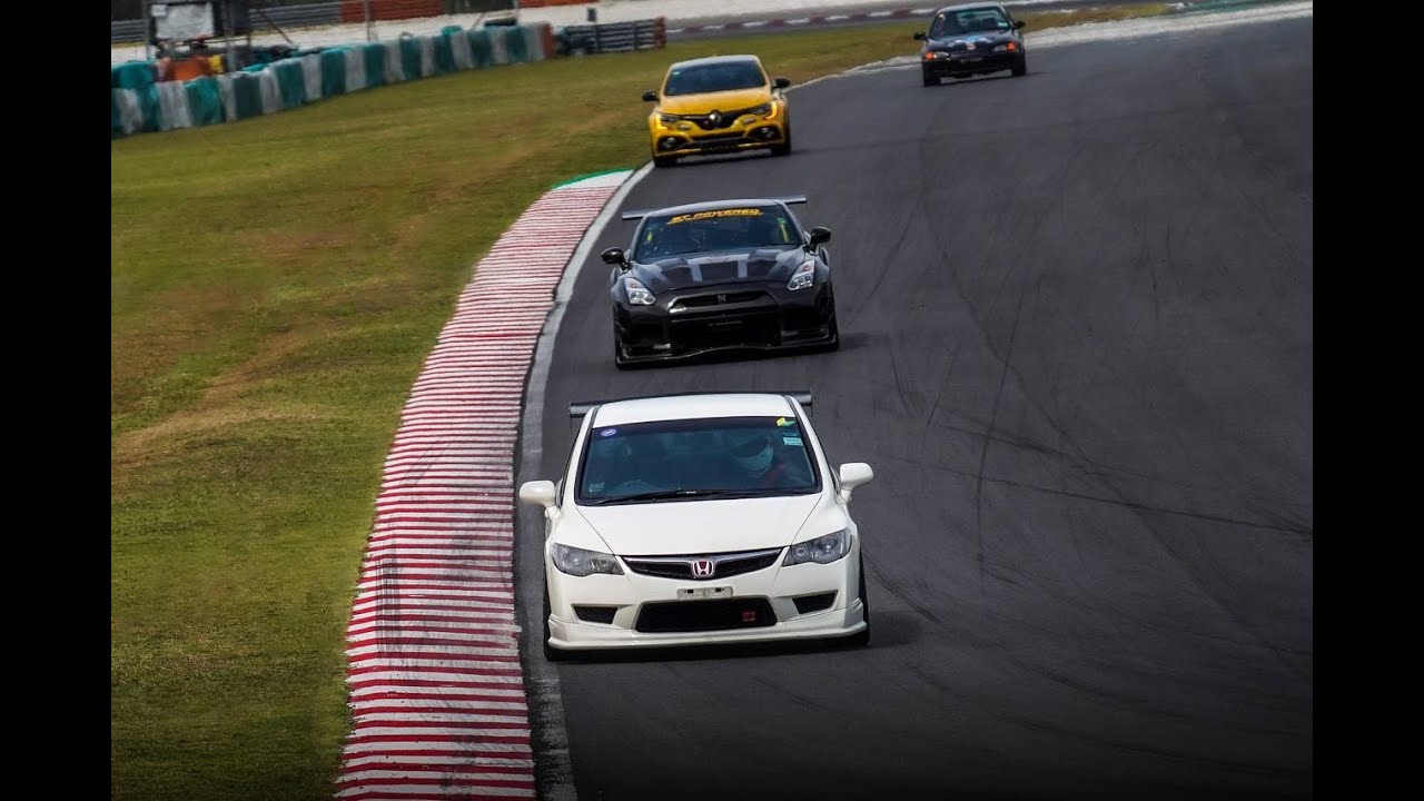 Honda Civic Type R FD2R (Concours Singapore TIME ATTACK SPECIAL) Sepang ...