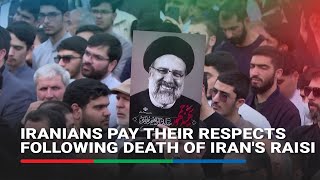 Iranians Pay Their Respects Following Death Of Iran's Raisi