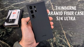 Samsung S24 Ultra Thinborne Aramid Fiber Case : STRONG MAGNET screenshot 5