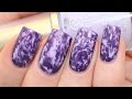 SARAN WRAP NAIL ART TUTORIAL