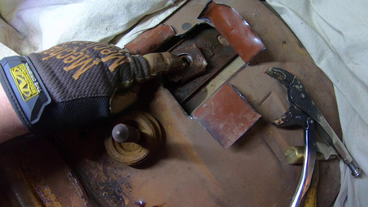 '73 Firebird - Remove Rusted Subframe Bushing Bolt - YouTube