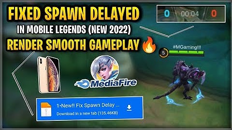 NEW!! Fix SPAWN DELAY Issue In Mobile Legends Tips & Tricks [ Patch Neymar ] “100% Smooth Load Game”