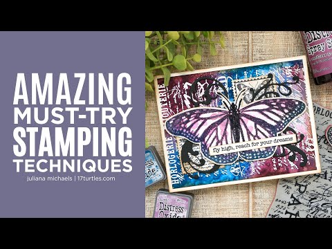Stretch Your Stamps | Amazing MUST TRY Stamping Technique