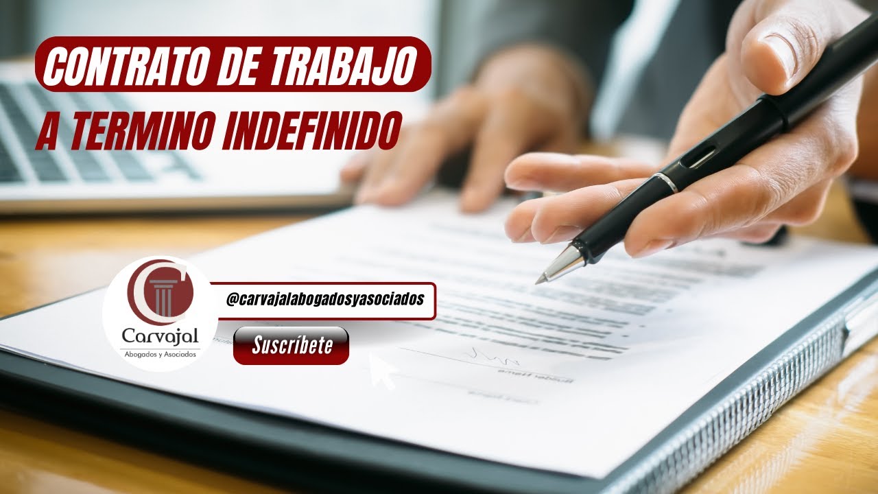 Termino CONTRATO A TERMINO INDEFINIDO - YouTube