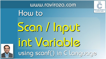 How to get input using scanf() function in C Language (Gujarati)