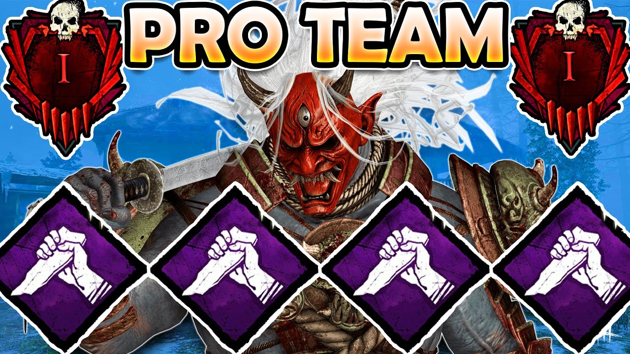 INSANE PRO TEAM Vs My ONI - Dead by Daylight - YouTube
