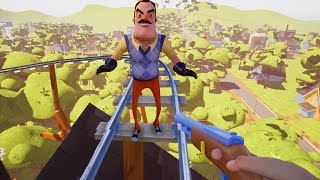 ROLLERCOASTER!! | Hello Neighbor Alpha 4 | Fan Choice Friday screenshot 4