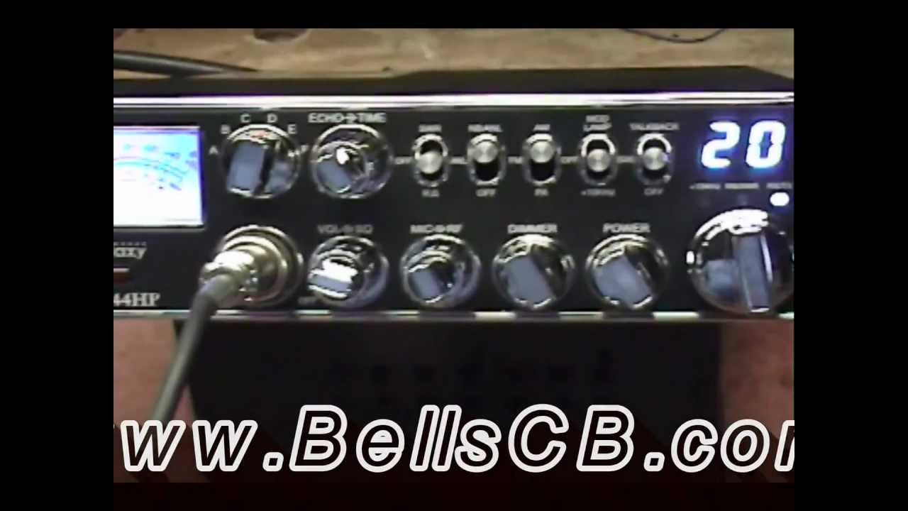 Galaxy DX44HP Tuneup Report YouTube