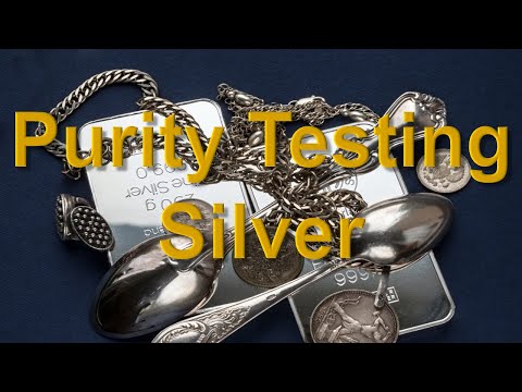 Video: How To Determine The Sample Of Silver