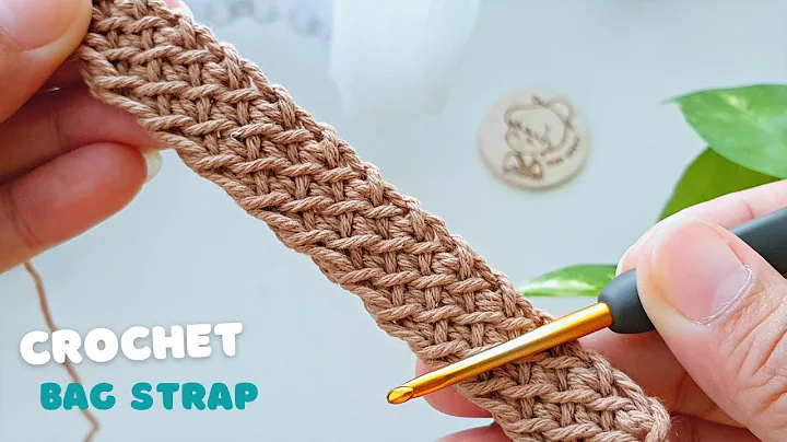 🧶Super Easy How to Crochet Bag Strap or Crochet a Cord Step by Step | ViVi Berry Crochet