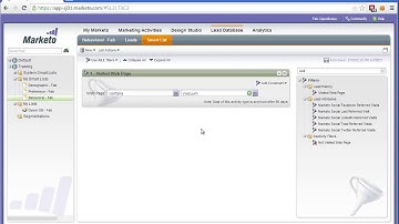 2.10 - Hands-On Segmenting in Behavioural | Marketo Training Course: Planning & Executing Campaigns
