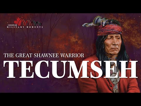 The great Shawnee warrior Tecumseh