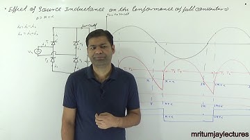 2.9 EFFECT OF SOURCE INDUCTANCE ON THE PERFORMANCE OF FULL CONVERTER || POWER ELECTRONICS